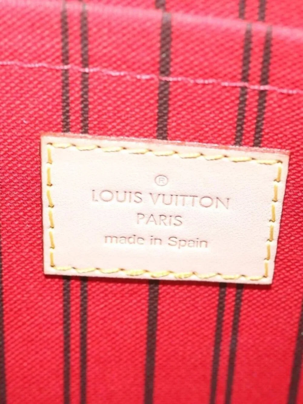LOUIS VUITTON Monogram Neverfull MM Pouch Accessory Pouch LV Auth am5581